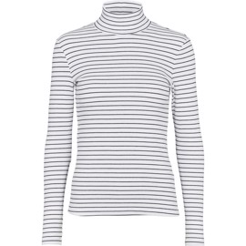 Ludmilla High-neck Bright White / Black